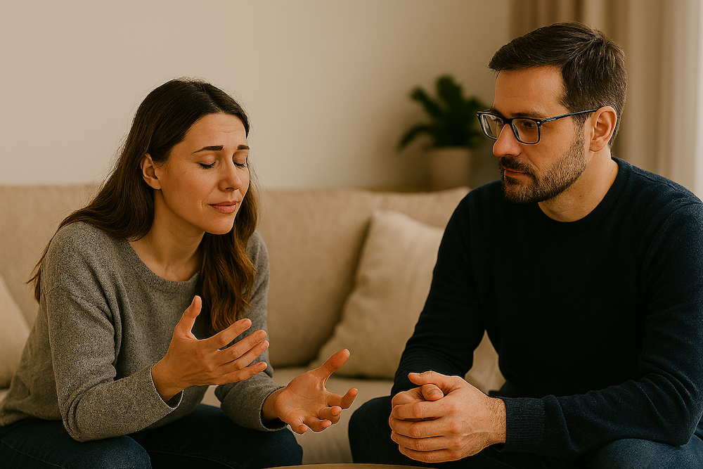 Zuhören Verbindung Kommunikation für mehr Tiefe ki generiert