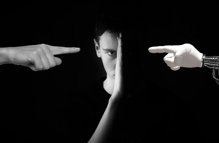 Künstliche Intelligenz verändert Arbeit. Warum Empathie im Job der Schlüssel zu einer menschlichen Arbeitswelt der Zukunft ist. Image by Gerd Altmann from Pixabay