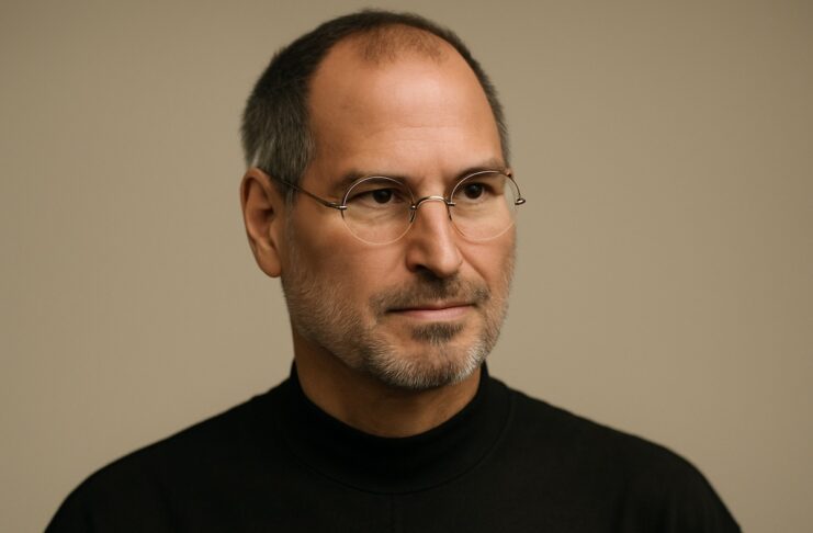 Steve Jobs Von der Garage zum globalen Leitbild Bild: Steve Jobs erstellt mit ChatGPT