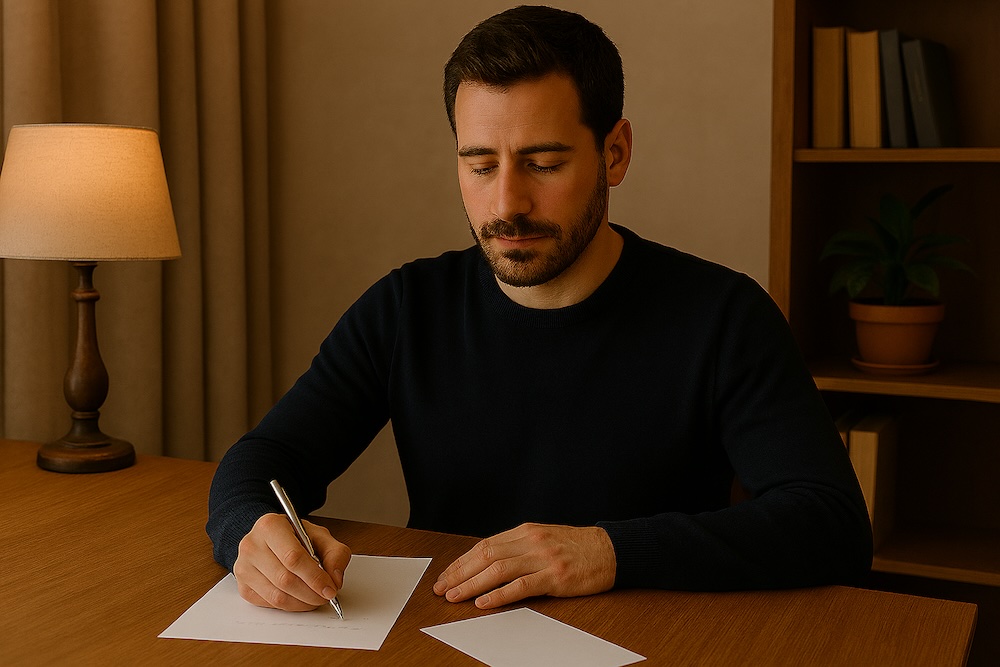 Brief schreiben, erstellt &uuml;ber Copilot am 22.08.2025
