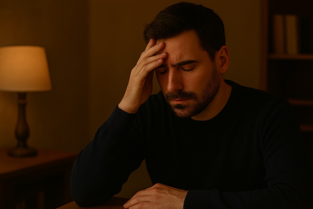 Mentale &Uuml;berforderung, erstellt &uuml;ber Copilot am 22.08.2025